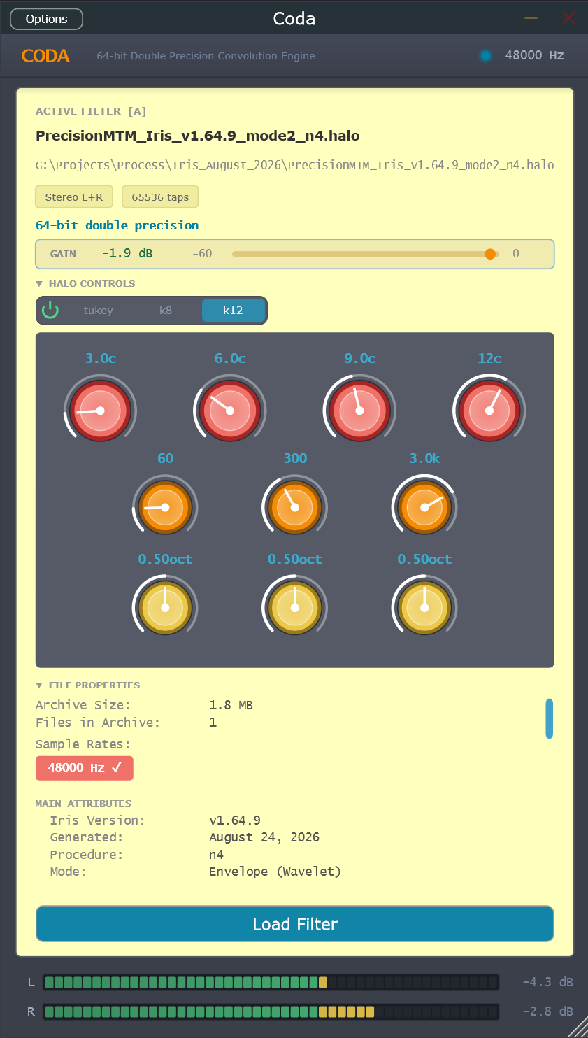 Coda interface overview